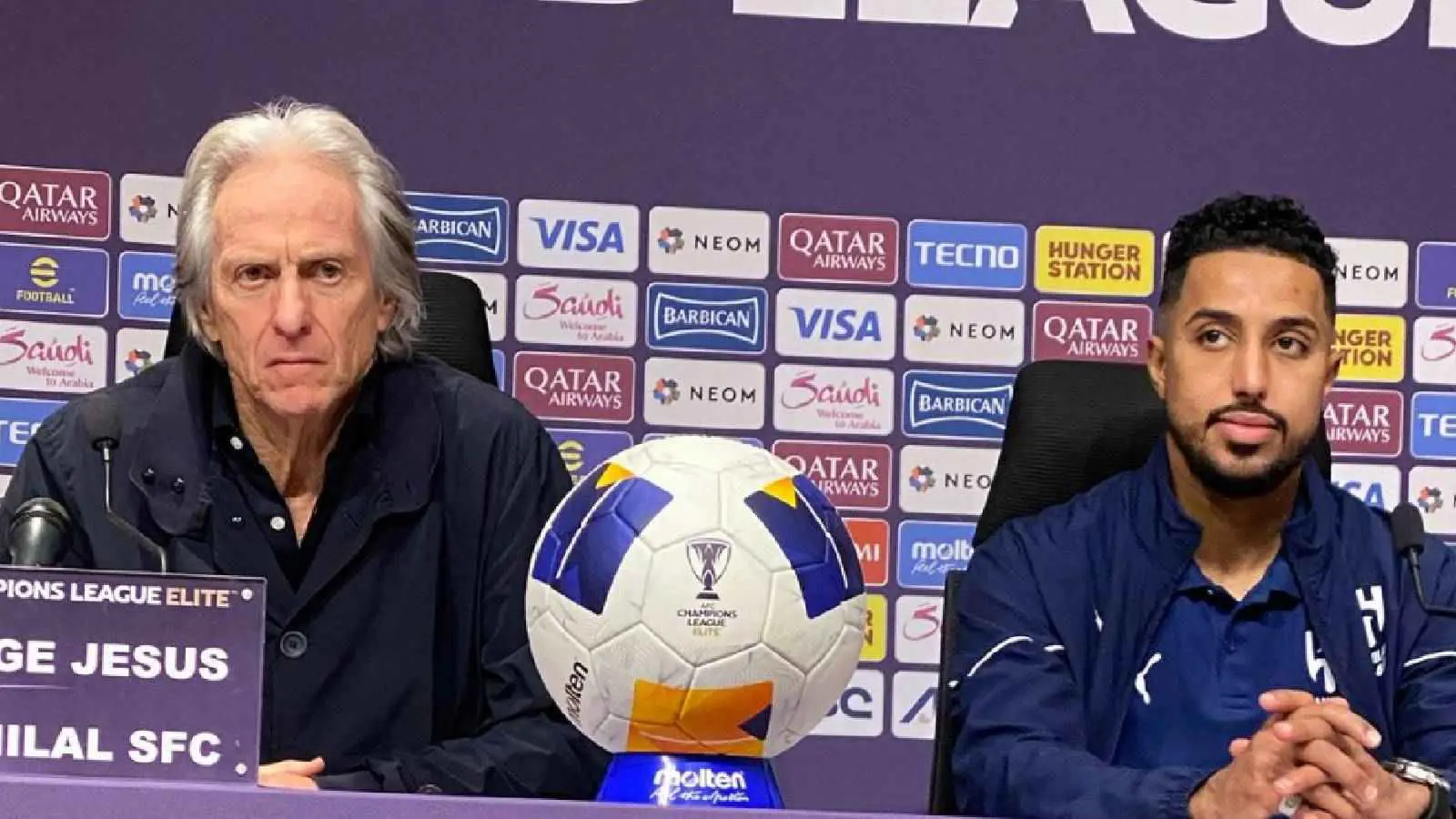 "توتر وعلاقة غير جيدة" بين سالم الدوسري وجيسوس (فيديو)