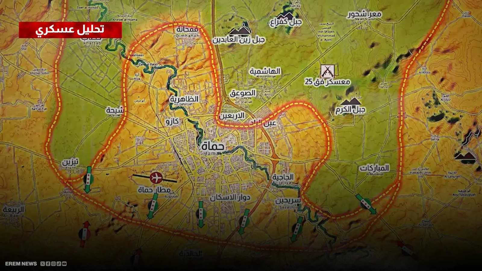 حماة بين "فكي كماشة"