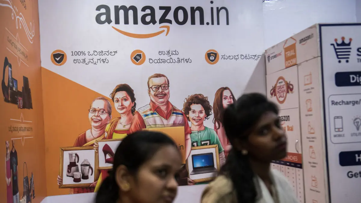 أمازون تعتزم استثمار 15 مليار دولار في الهند 