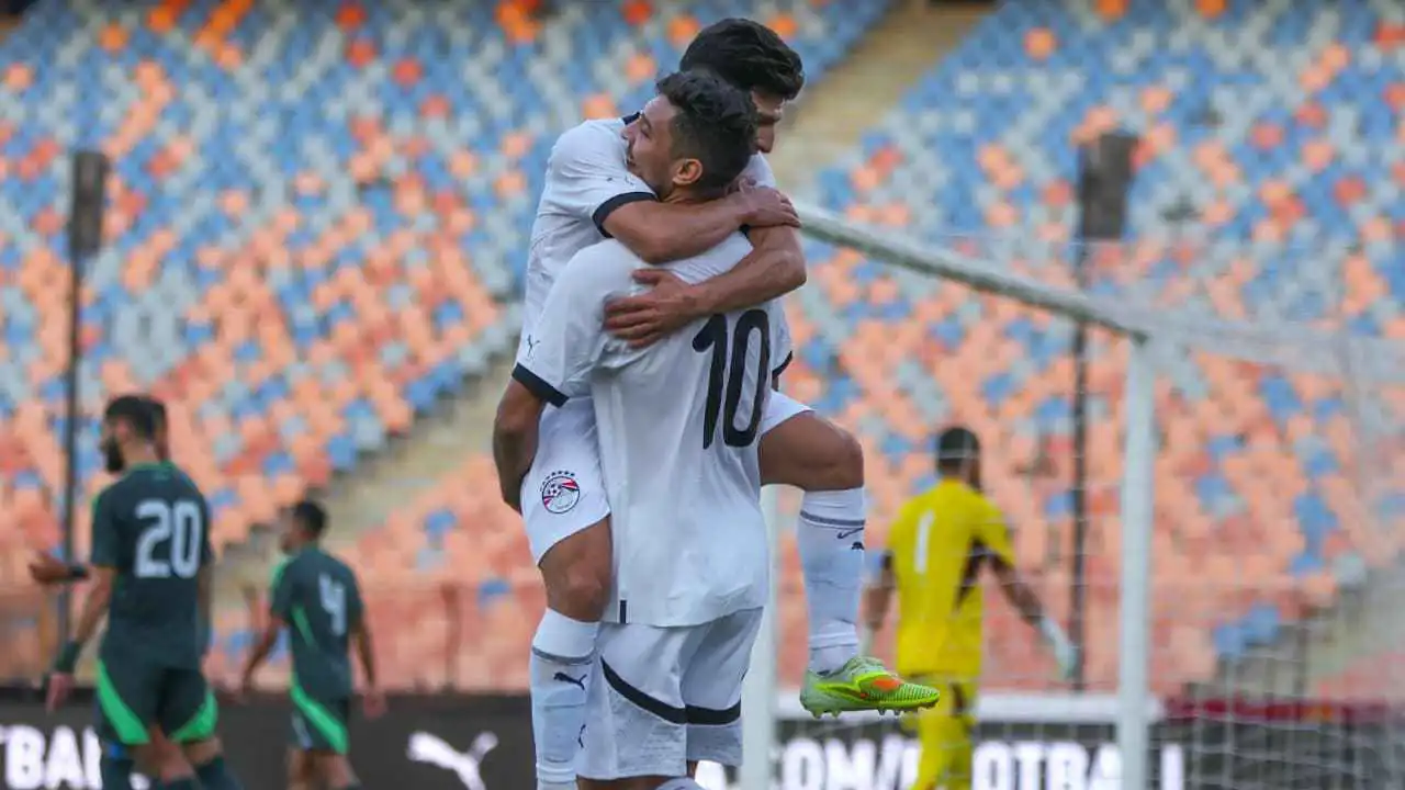 ملخص ونتيجة مباراة منتخب مصر (ب) ضد الجزائر