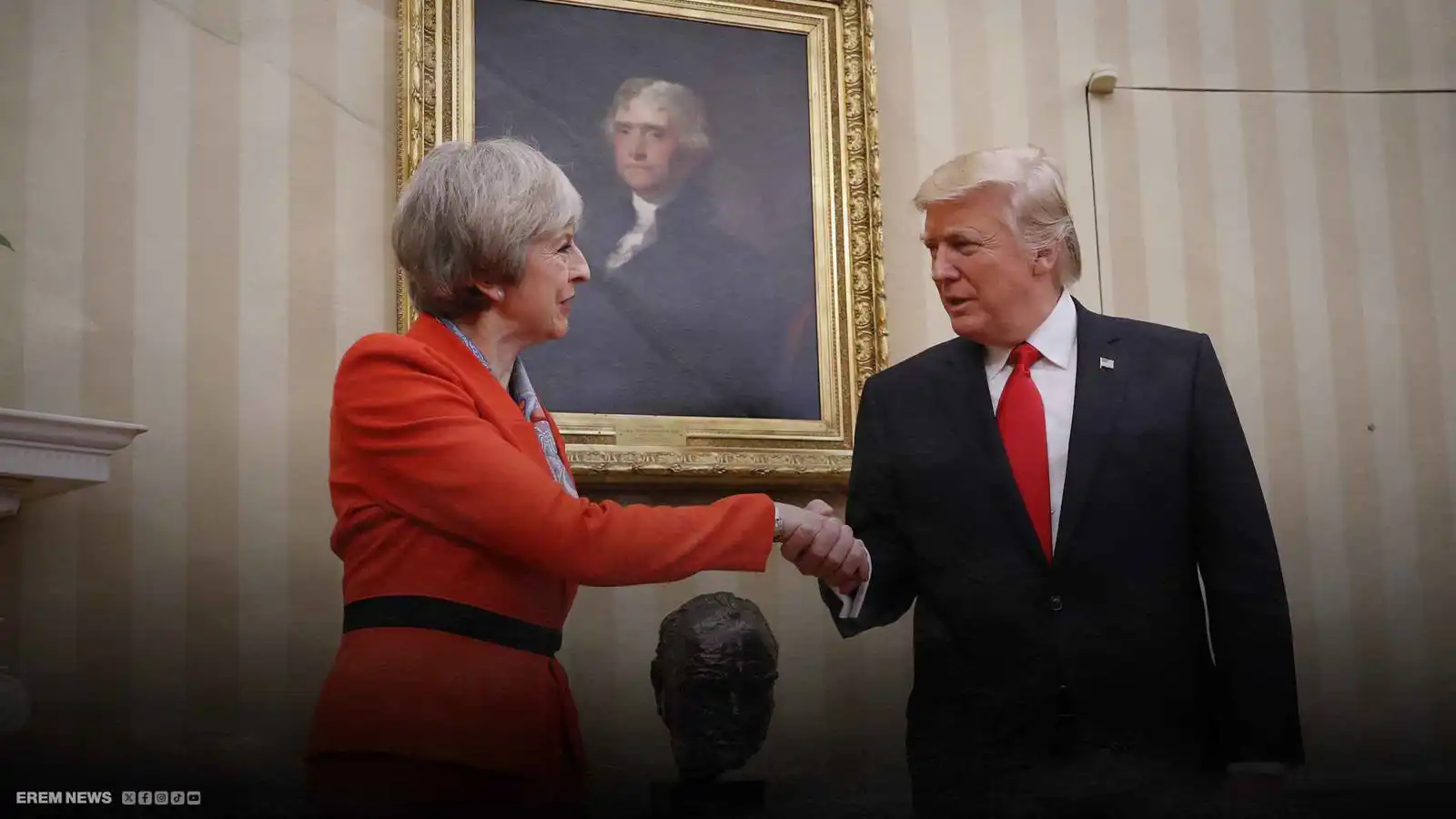 تقرير بريطاني يكشف التفاصيل.. هكذا رفضت تيريزا ماي منح ترامب رقمها الشخصي