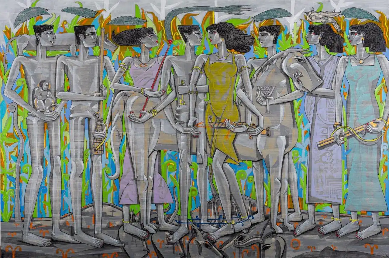 صورة من المعرض