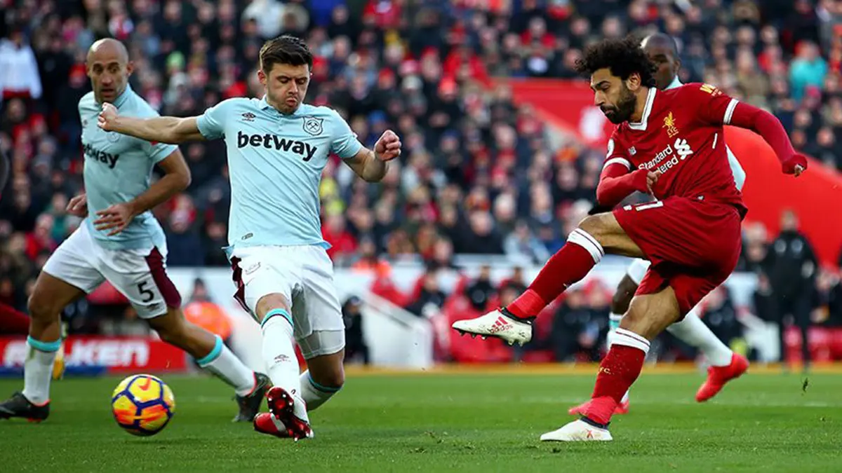 القنوات الناقلة لمباراة ليفربول ضد وست هام يونايتد اليوم في الدوري الإنجليزي