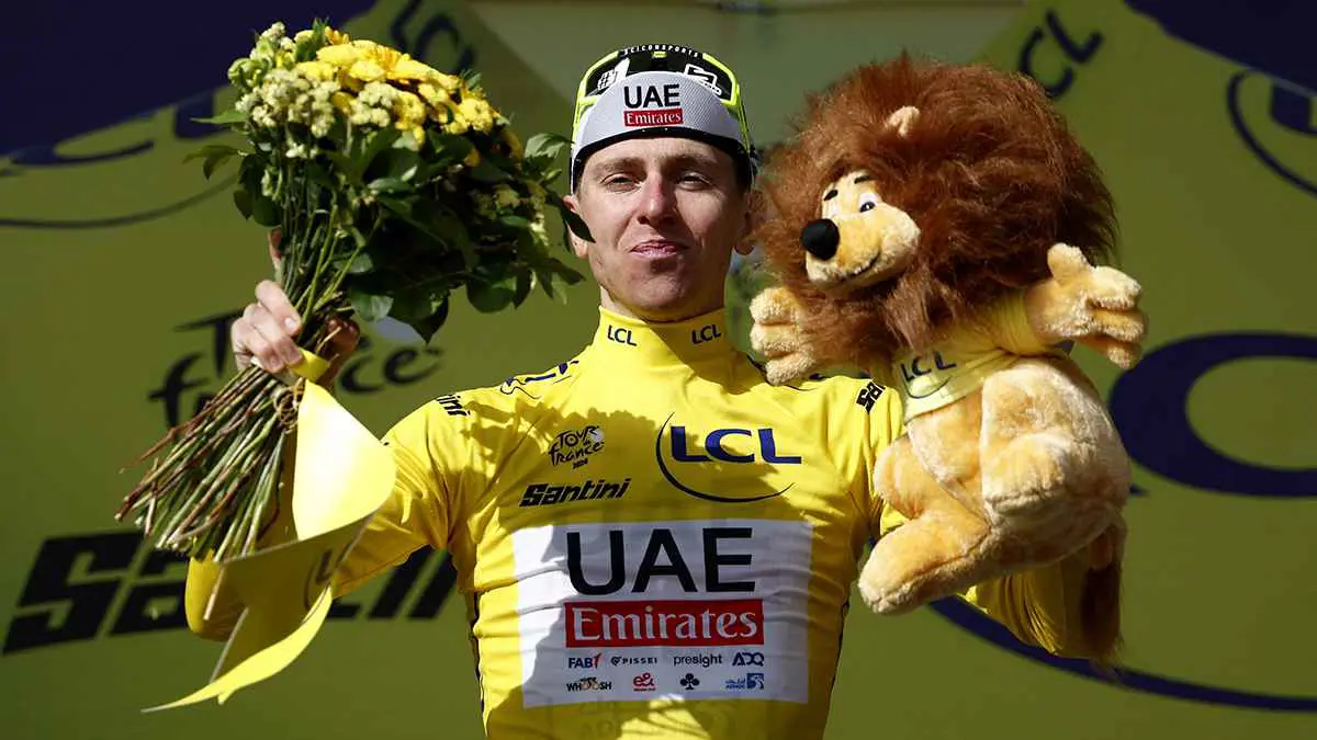 بوغاتشر يفوز بالمرحلة 15 بسباق فرنسا للدراجات ويعزز صدارته للترتيب العام