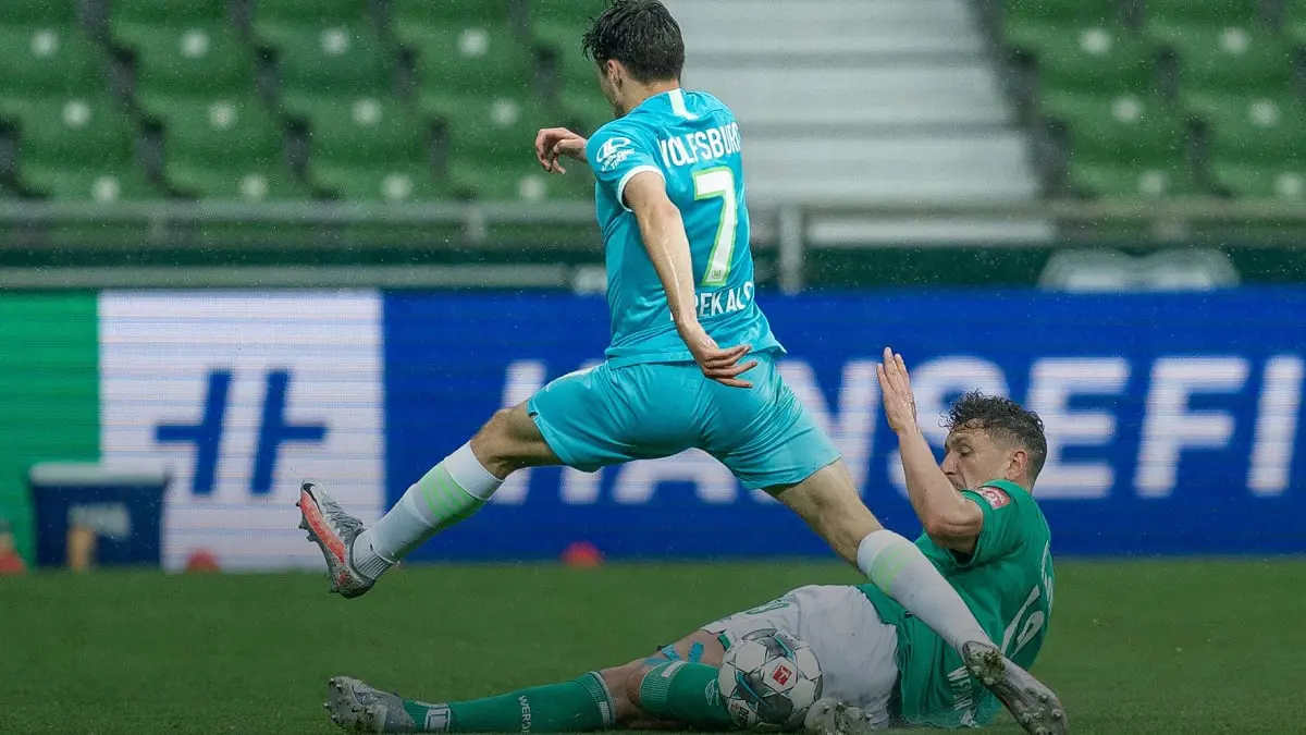 فولفسبورغ يصعق فيردر بريمن ويتقدم للمركز السادس في ترتيب الدوري الألماني (فيديو)