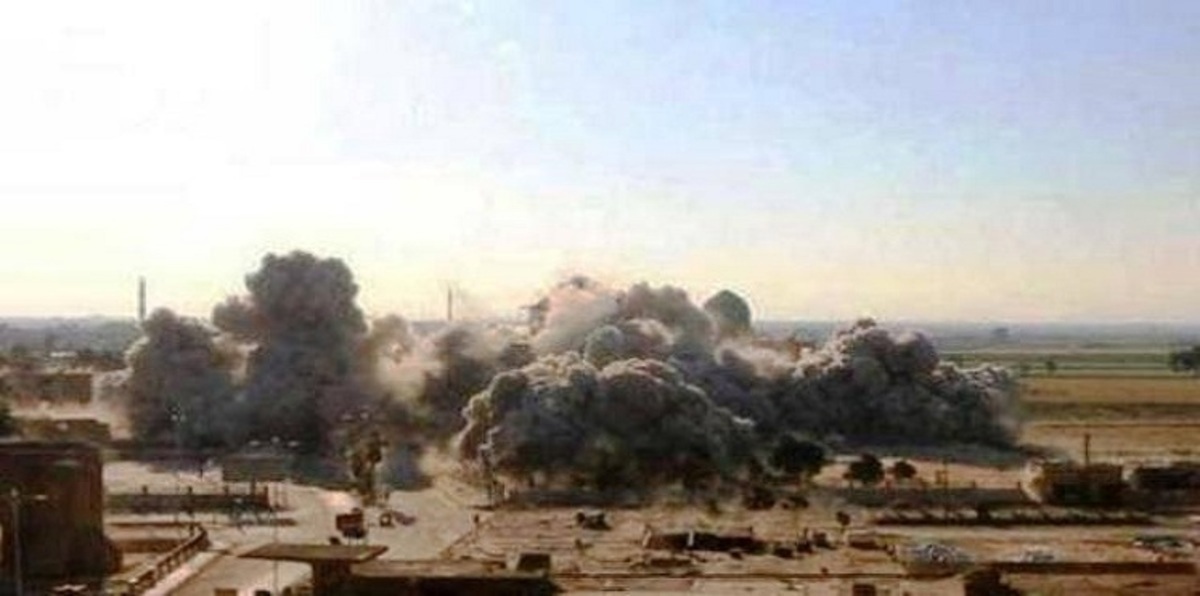 الأمطار تفجر عشرات المنازل المفخخة والعبوات الناسفة بالأنبار (صور)