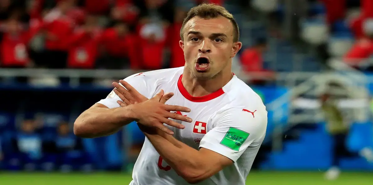 كأس العالم 2018.. احتفالات تشاكا وشاكيري تثير جدلًا واسعًا (فيديو)