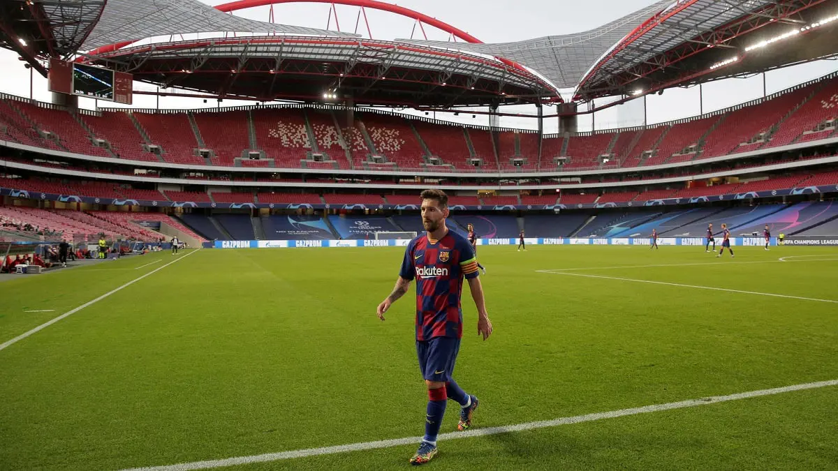 صحيفة: ناصر الخليفي يراقب وضع ليونيل ميسي مع برشلونة