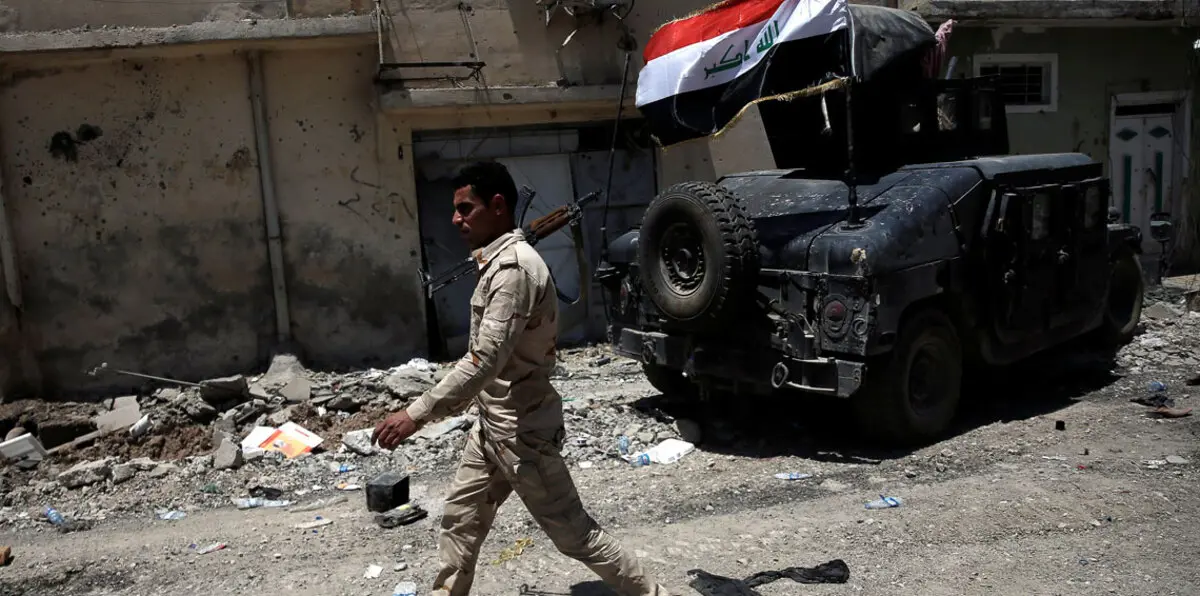 القوات العراقية تستعيد حي باب سنجار في الساحل الأيمن للموصل