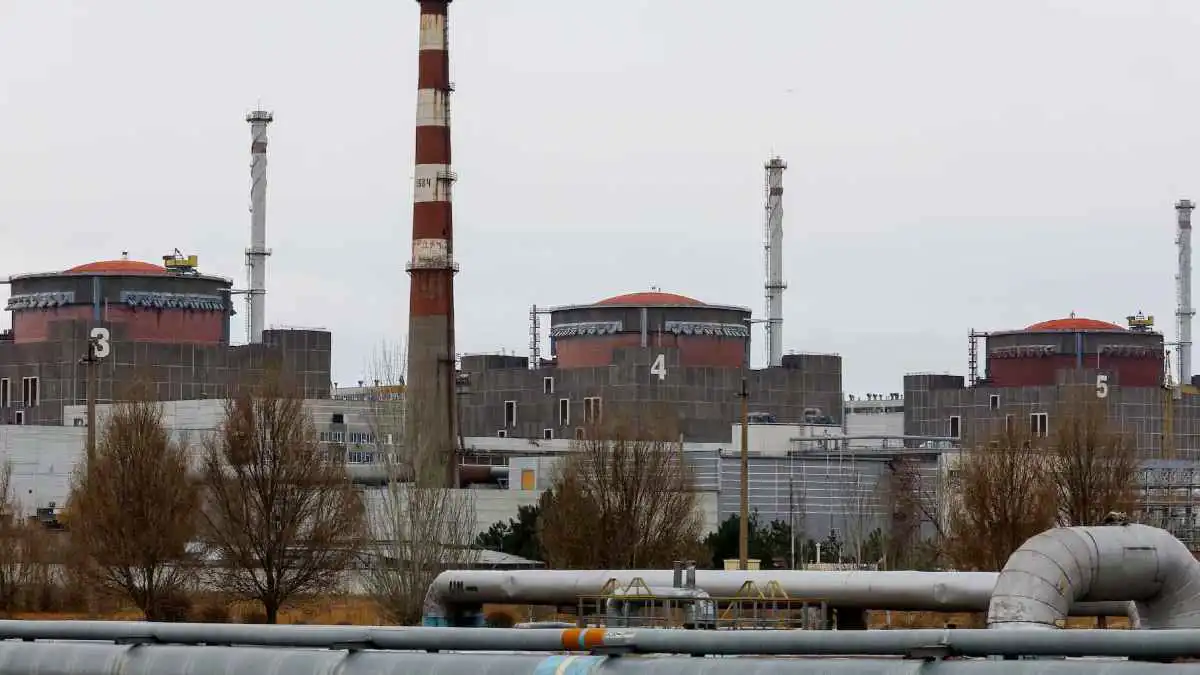 ضربة مسيرة أوكرانية تستهدف محطة زابوريجيا النووية
