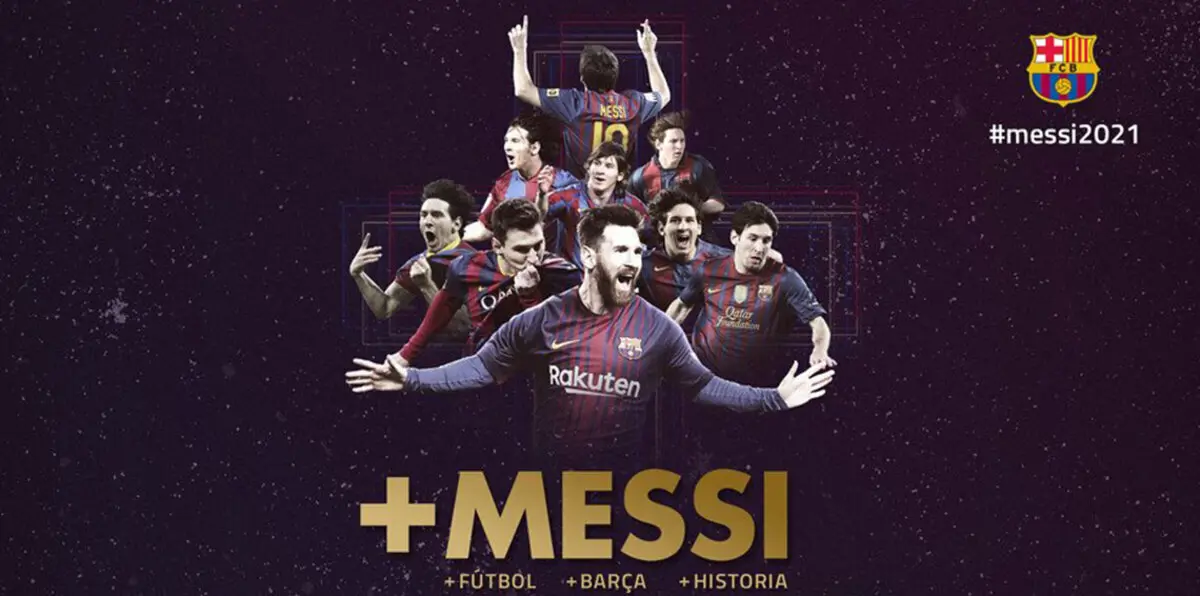 رسميًا.. برشلونة يعلن تجديد عقد ميسي حتى 2021