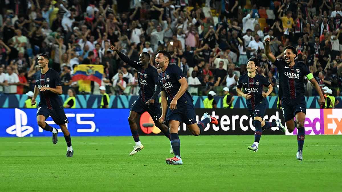 ريمونتادا خيالية تُهدي باريس سان جيرمان لقب السوبر الأوروبي على حساب توتنهام