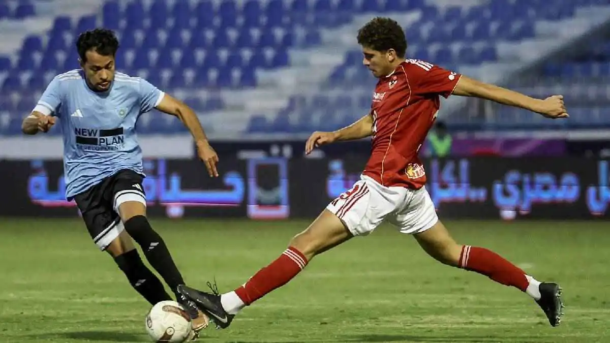 حمزة عبد الكريم مهاجم الأهلي المصري