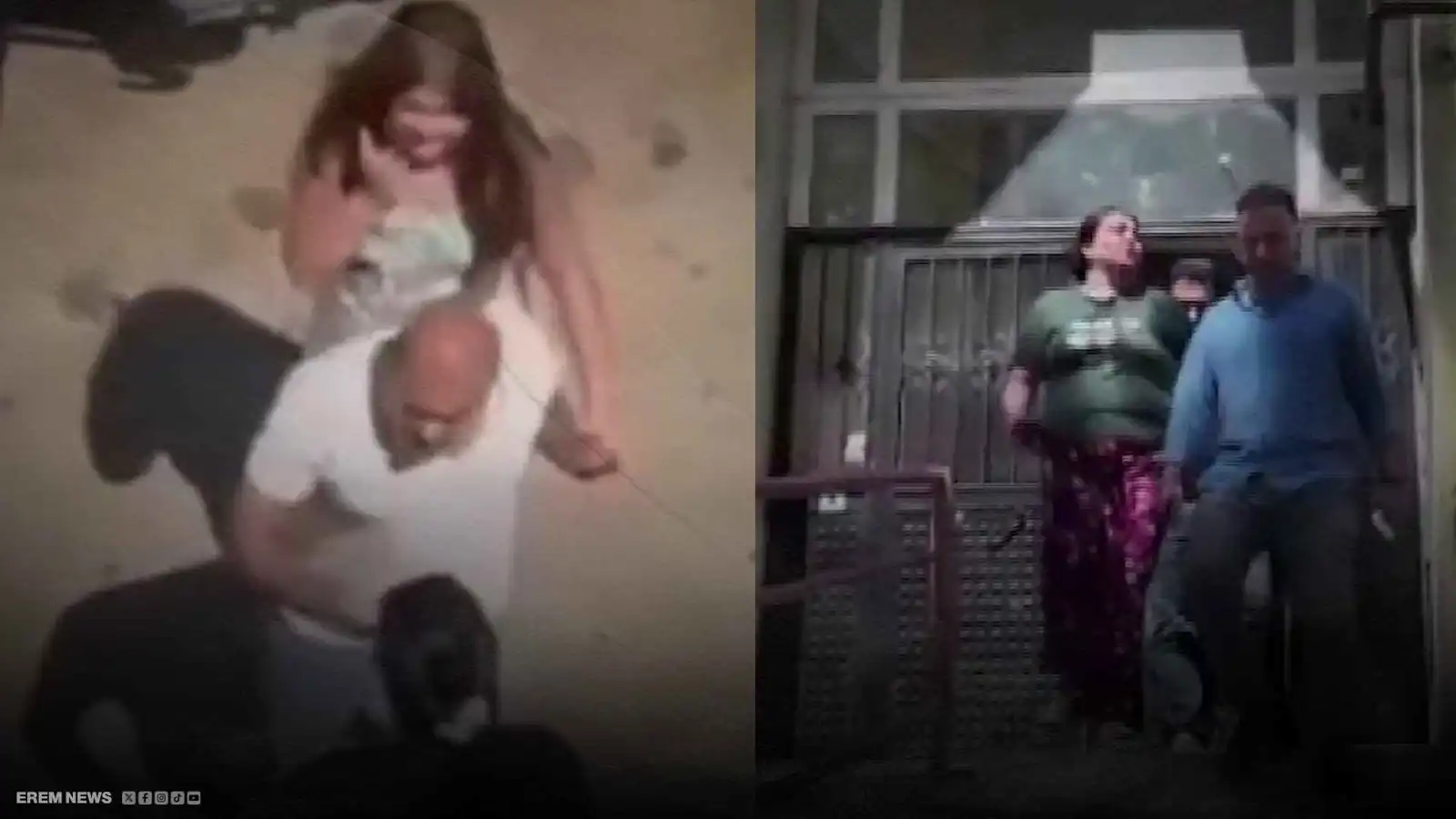 لحظات مرعبة توثقها الكاميرات.. أم تطارد ابنتها بسكين (فيديو إرم)