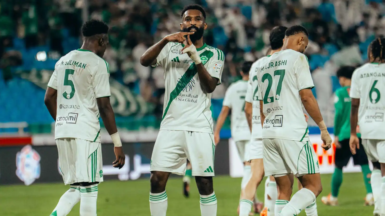 فراس البريكان صاحب هدف الفوز