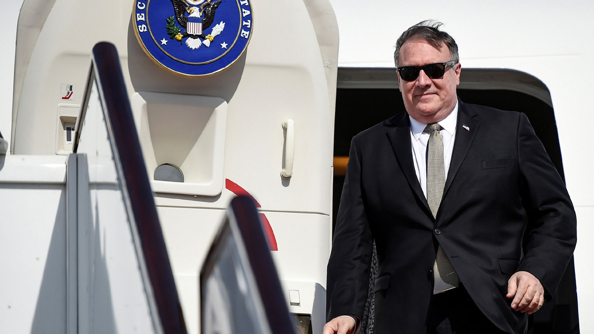 بومبيو يصل أبوظبي لمناقشة تداعيات هجمات أرامكو