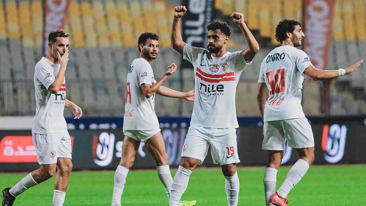 ملخص ونتيجة وأهداف مباراة الزمالك ضد الجونة في الدوري المصري