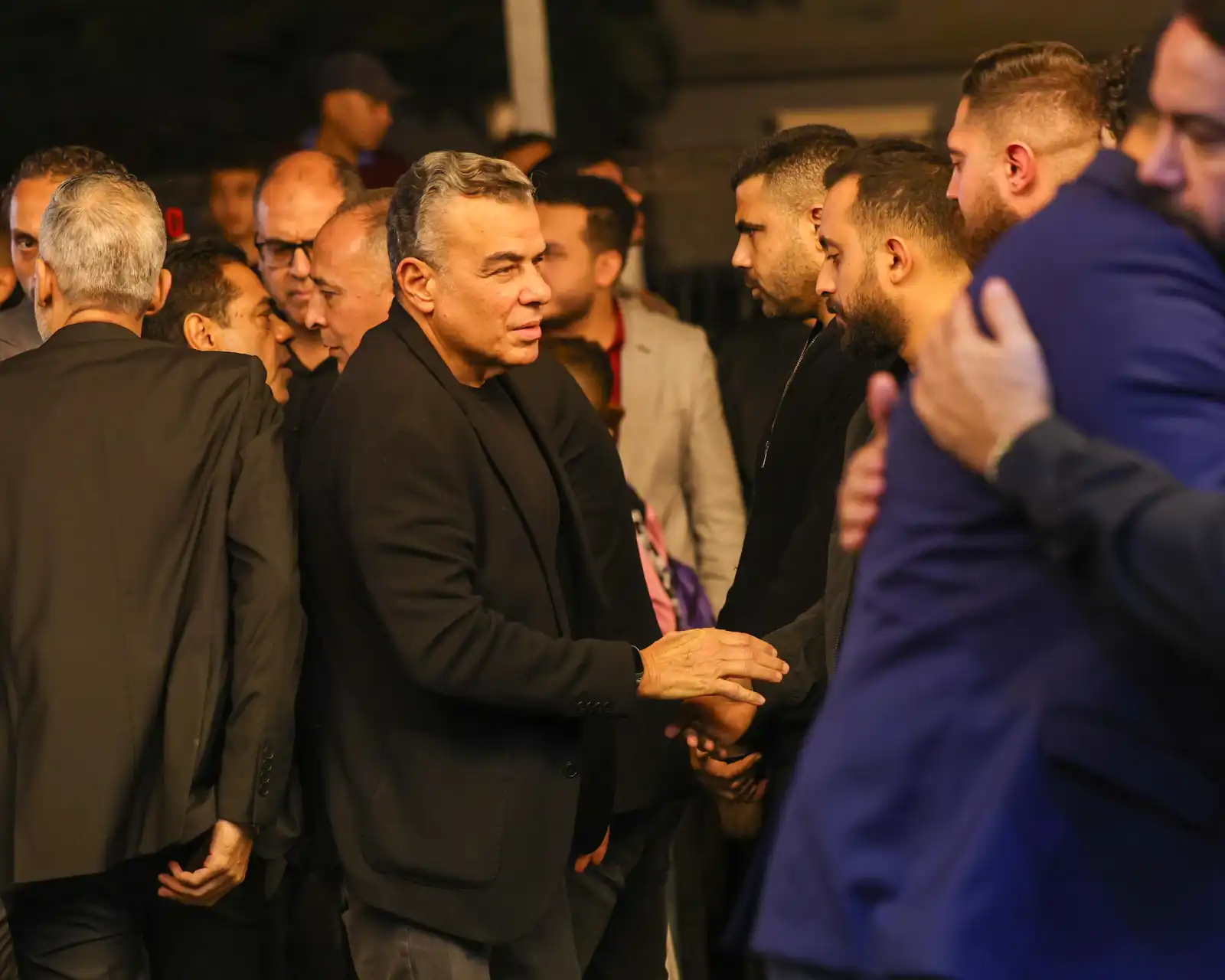 مراسم عزاء محمدصبري نجم الزمالك