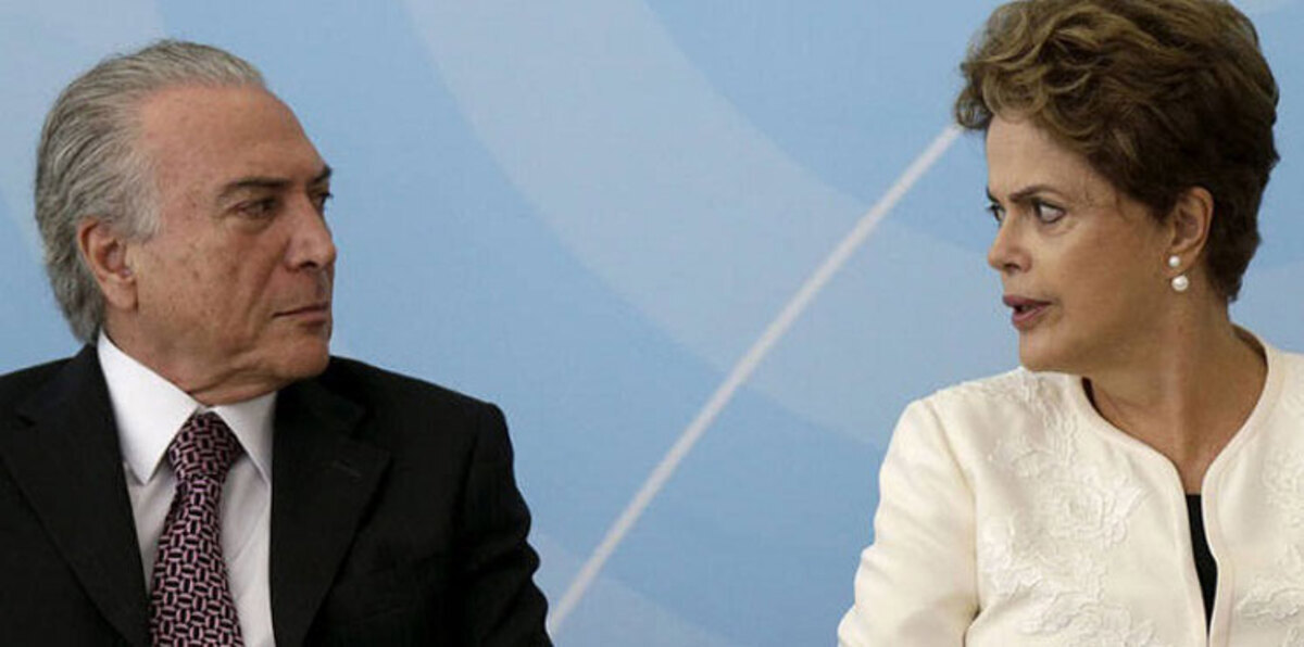 ‫عزل رئيسة البرازيل واللبناني ميشال تامر يستعد لتسلم الرئاسة‬‎