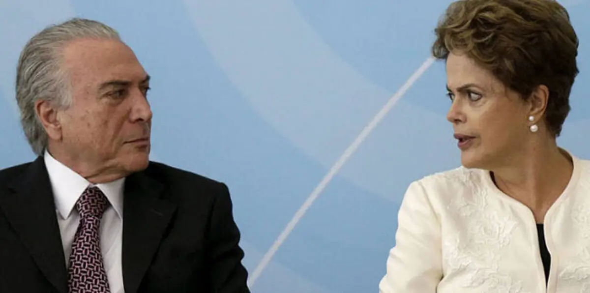 ‫عزل رئيسة البرازيل واللبناني ميشال تامر يستعد لتسلم الرئاسة‬‎