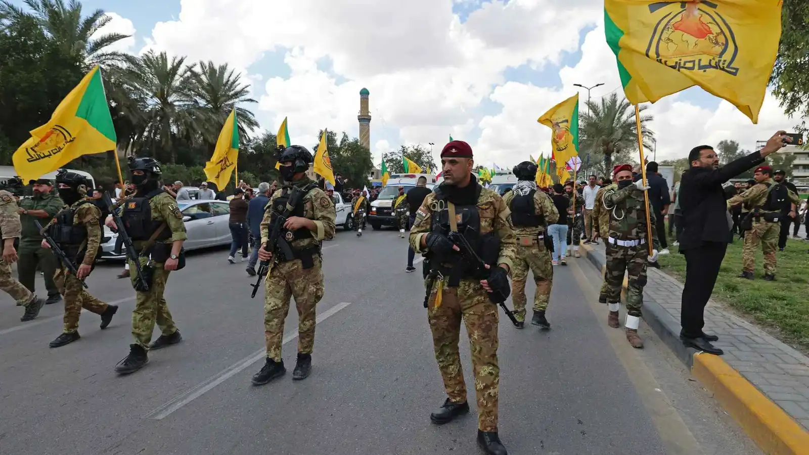 واشنطن تعلق دعم الأمن العراقي بسبب الميليشيات الموالية لإيران