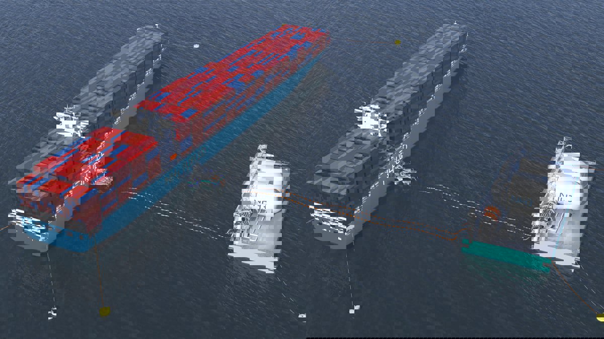 تقنية لرصد تسرب غاز الأمونيا المستخدم كوقود للسفن لاسلكياً في دقيقتين