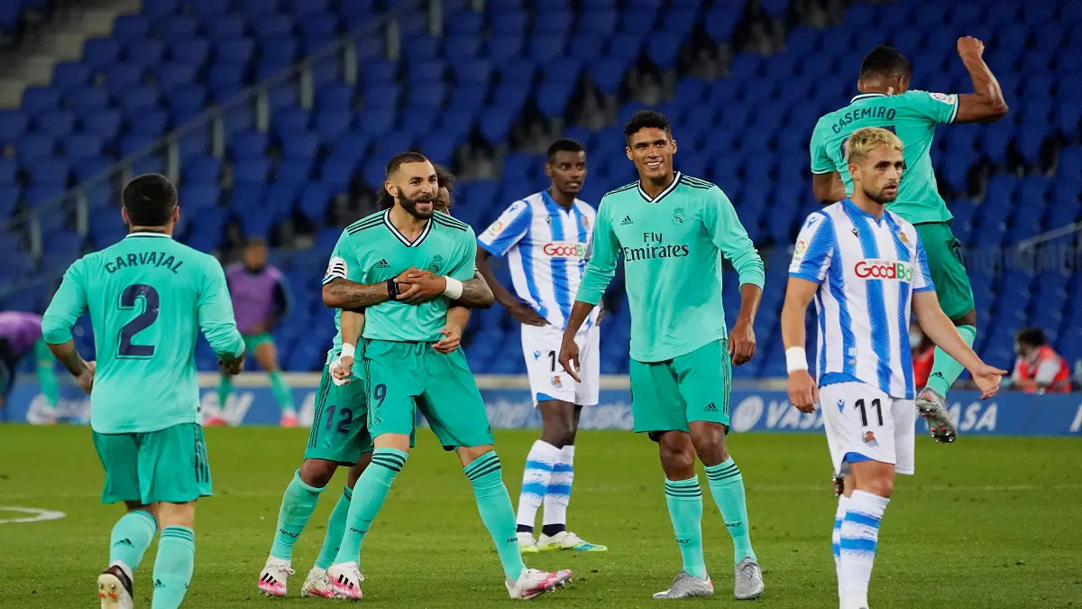 ترتيب الدوري الإسباني بعد فوز ريال مدريد على سوسيداد (صورة)
