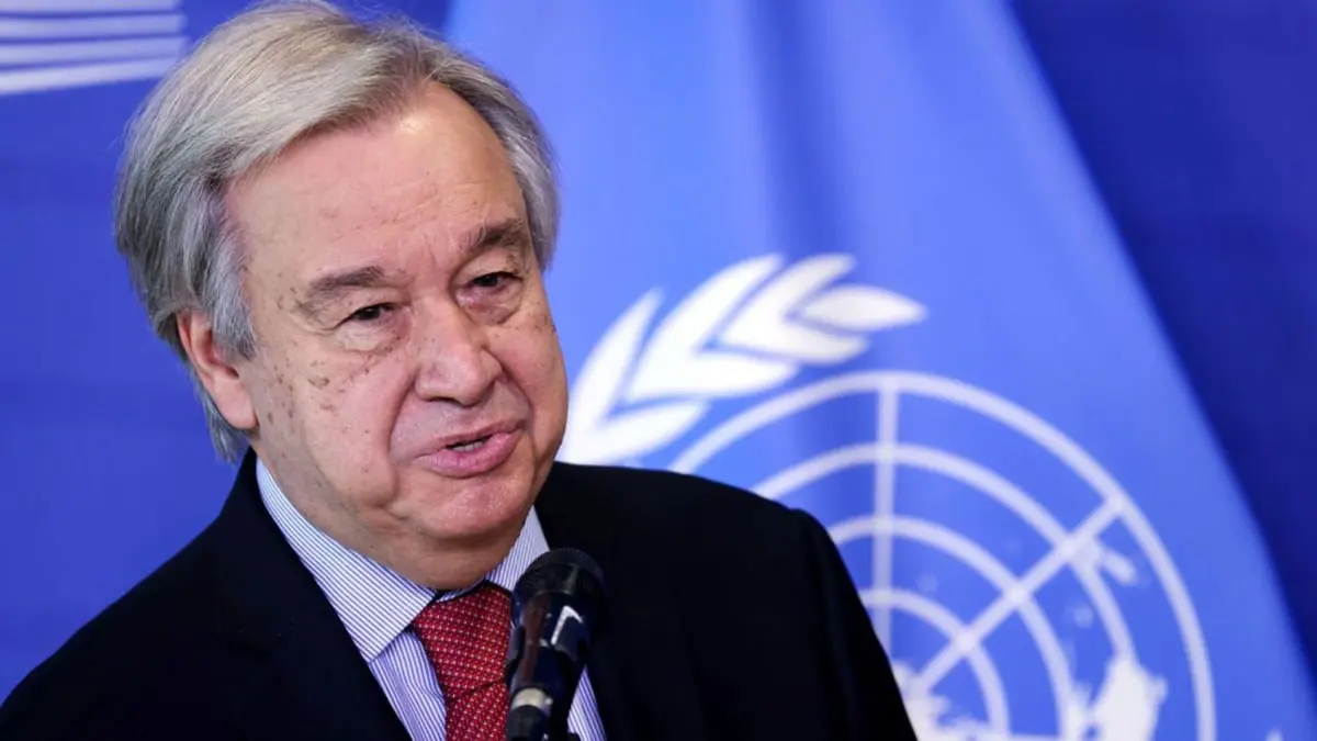 "غوتيريش" يدعو طالبان لوقف هجومها في أفغانستان فورًا