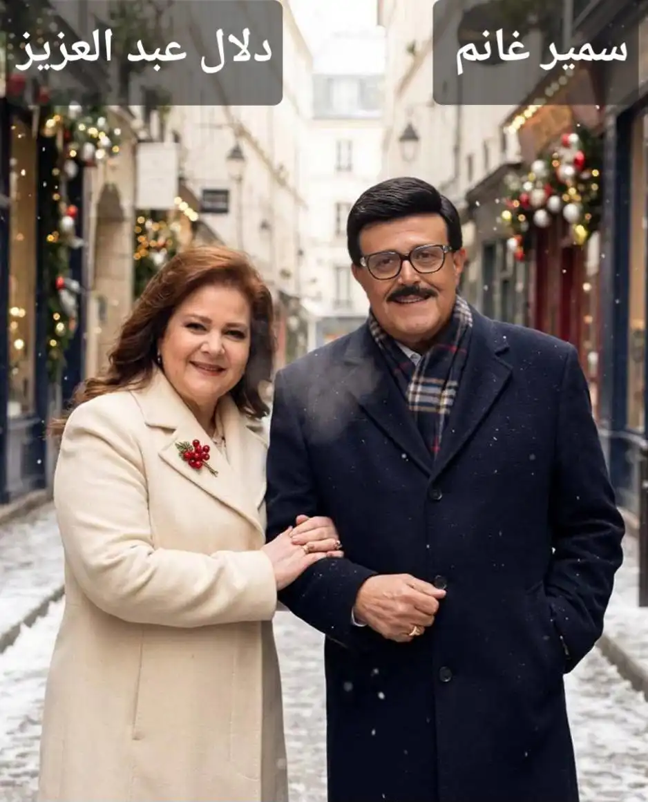 سمير غانم ودلال عبد العزيز