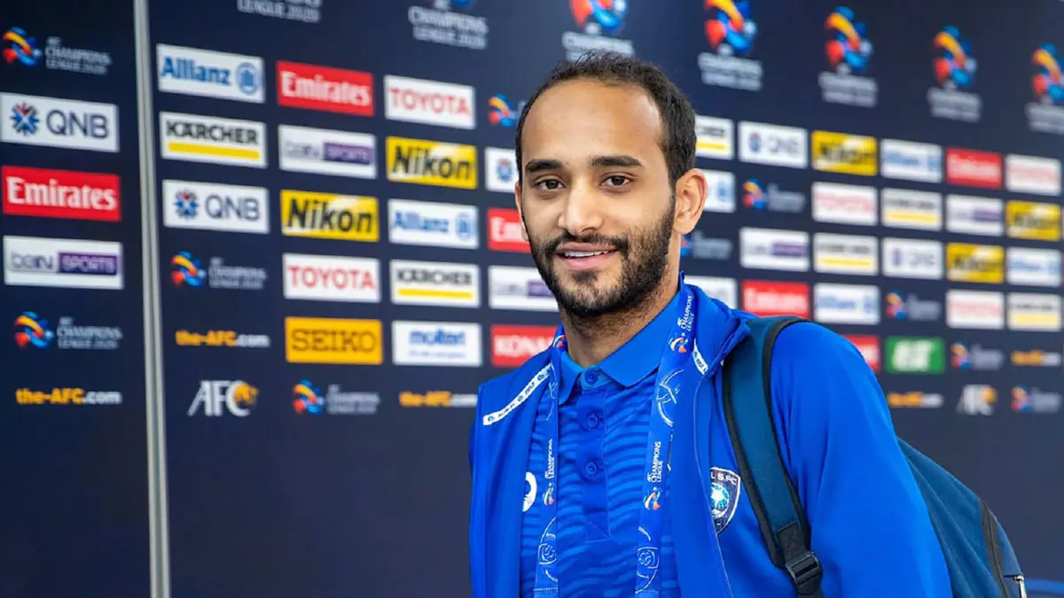 تجدد إصابة عبدالله عطيف لاعب نادي الهلال السعودي