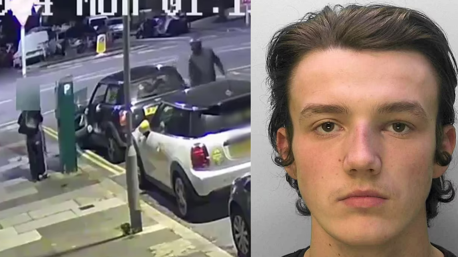 تعلقت بباب السيارة.. فتاة تنجو بأعجوبة من محاولة اختطاف (فيديو)