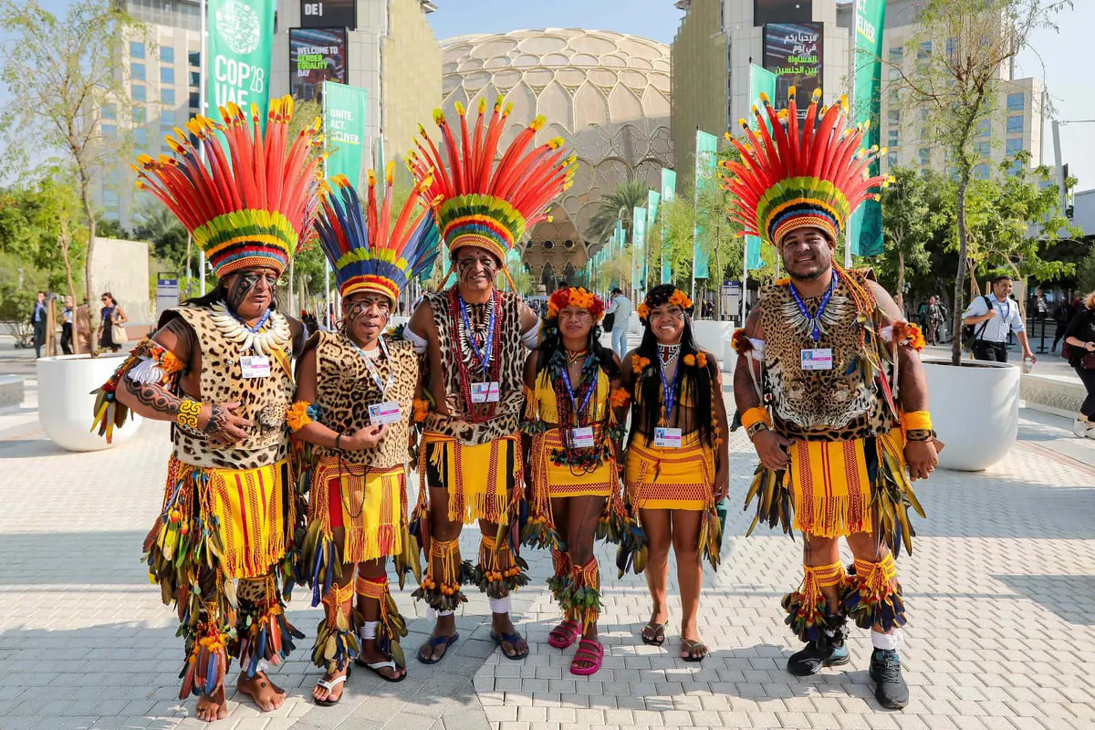 المنطقة الخضراء في "كوب28".. أمل وعمل وشعوب أصلية