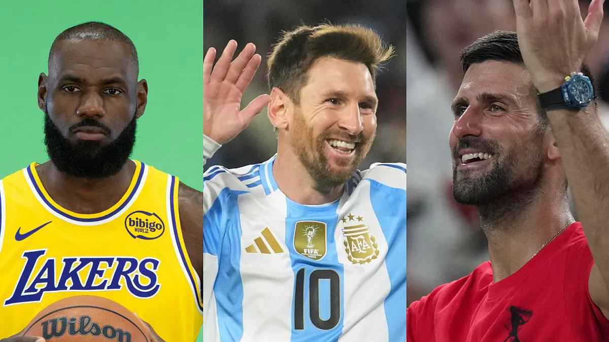 ما السر الذي يتقاسمه ليونيل ميسي مع ليبرون جيمس ونوفاك ديوكوفيتش؟