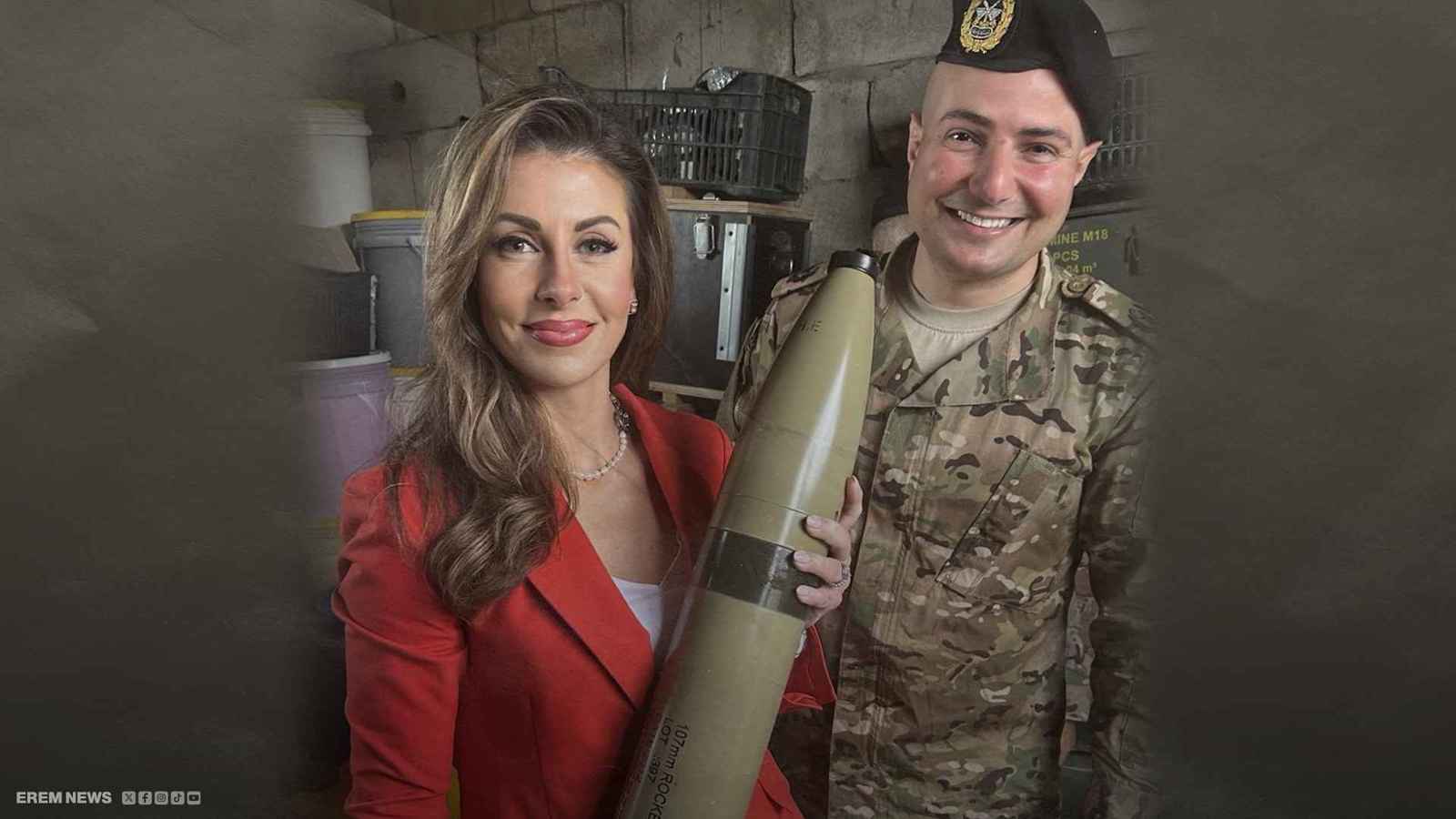 المبعوثة الأمريكية تحمل صاروخاً