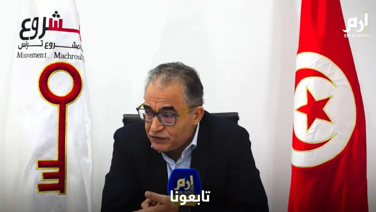 رئيس "مشروع تونس" محسن مرزوق: قيس سعيد يعيش دور الرئيس "المتخيل"‎ (فيديو إرم)