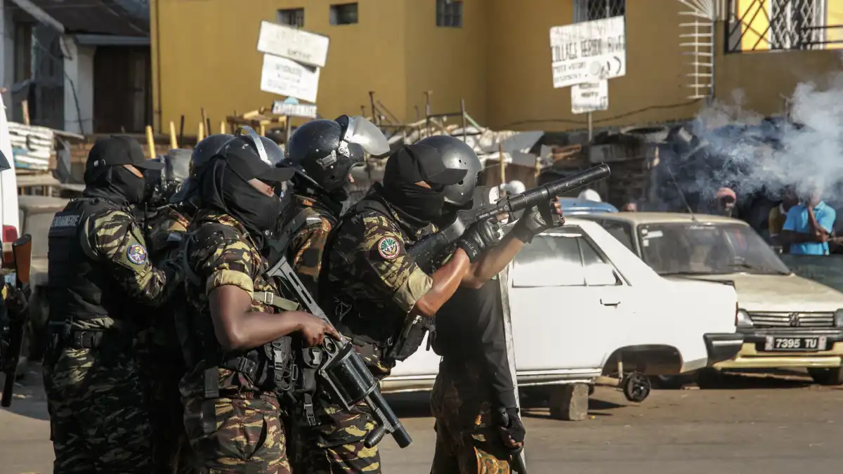 جانب من احتاجاجات "جيل زد" في مدغشقر