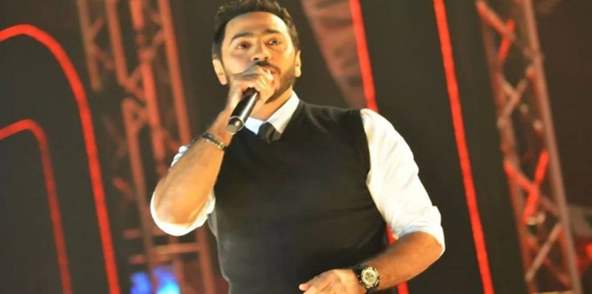 تامر حسني يحتفل بألبومه الجديد في بيروت خلال العيد