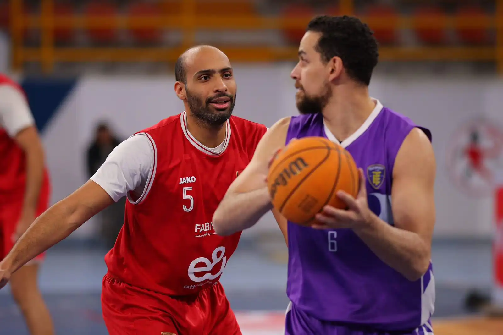 مباراة الأهلي والمصرية للاتصالات في الدوري المصري للسلة