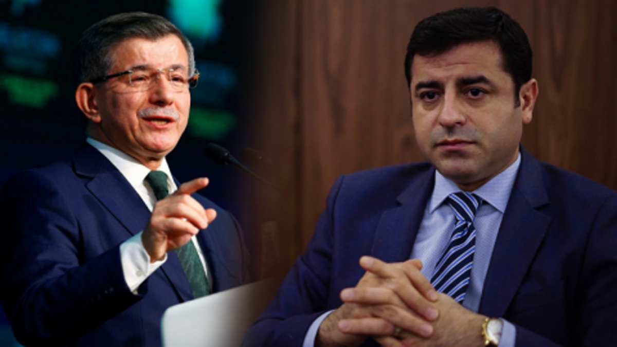 داود أوغلو يرحب بدعوة دميرتاش للتحالف ضد أردوغان