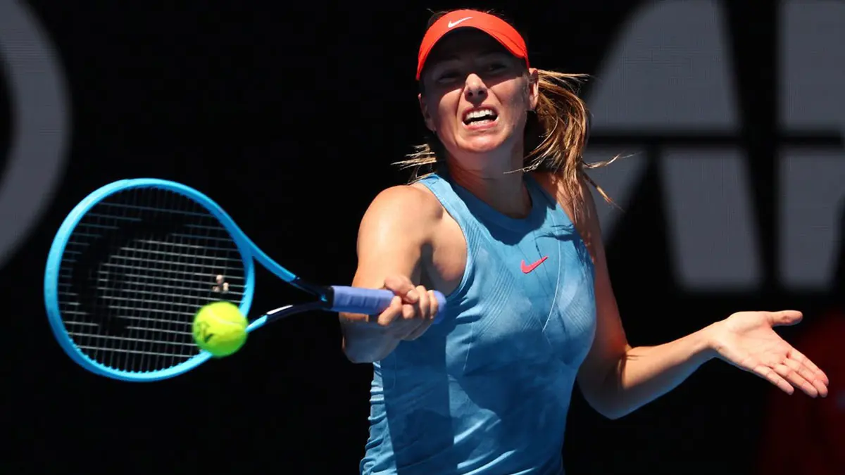 شارابوفا تسحق دارت دون خسارة أي شوط في بطولة أستراليا المفتوحة للتنس