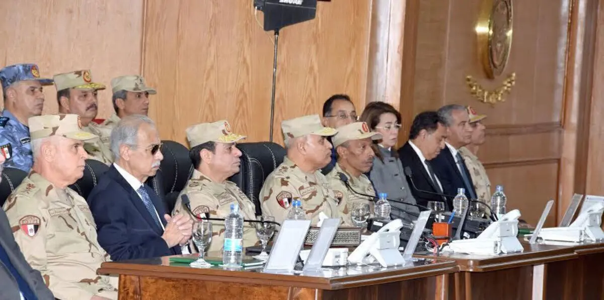 الجيش المصري يطالب السيسي بتمديد عملية "سيناء 2018"