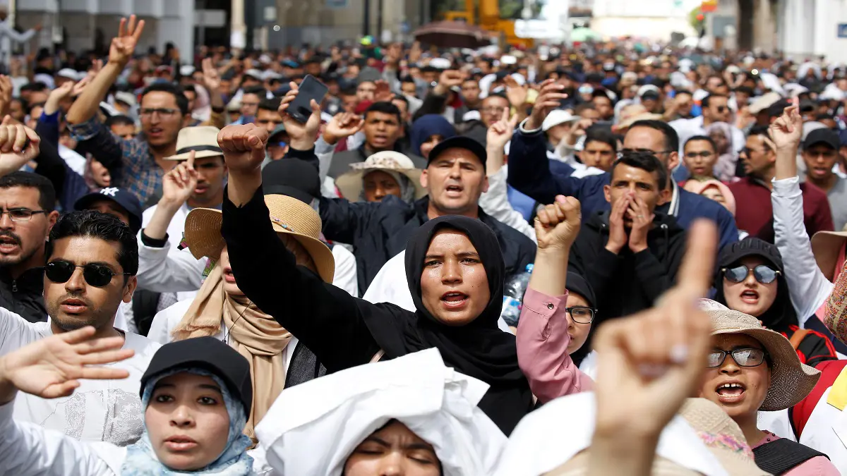 المغرب.. إدانة واسعة لـ"استخدام العنف" ضد احتجاجات "معلمو التقاعد" (صور وفيديو)