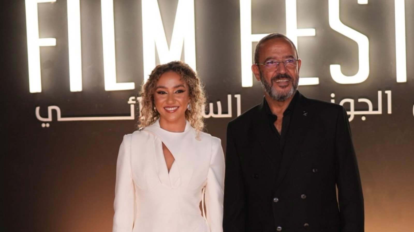 في القاهرة السينمائي.. أشرف عبدالباقي يفخر بأول أفلام ابنته زينة