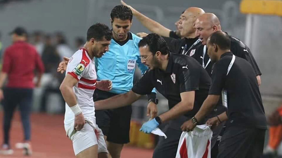 نادي الزمالك يهدد لاعبه طارق حامد بـ"الشطب" حال استمرار تمرده قبل مباراة مازيمبي (صورة)