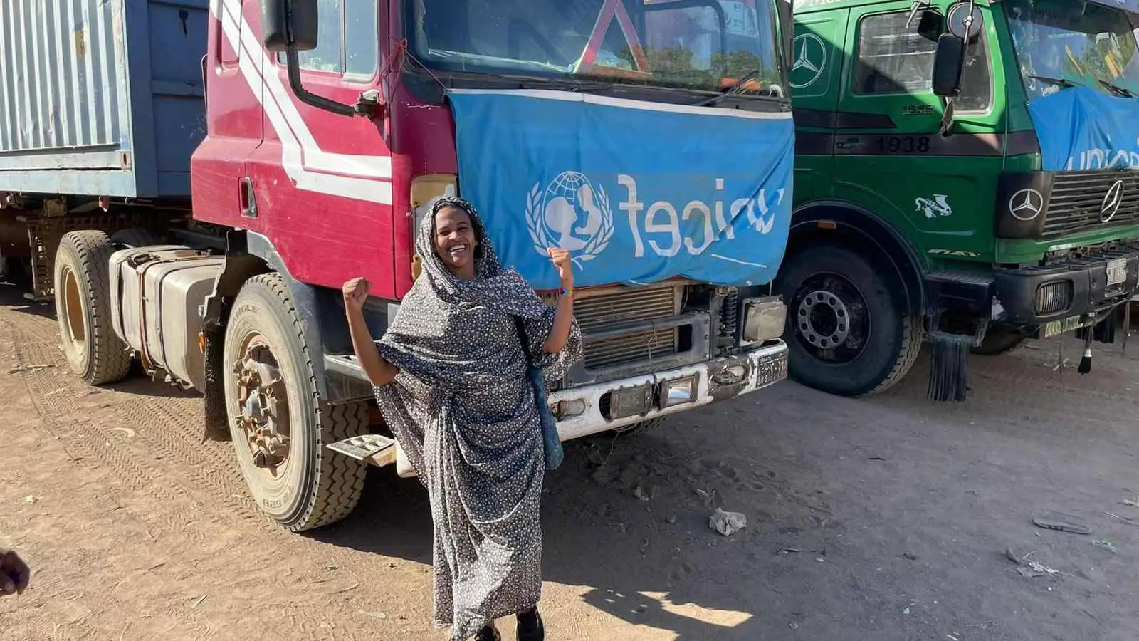 تضم 26 شاحنة.. وصول أول شحنة مساعدات أممية إلى الخرطوم