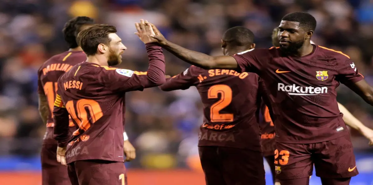 ليونيل ميسي يقود نادي برشلونة للتتويج بلقب الدوري الإسباني بفوز رباعي على ديبورتيفو لاكورونيا (فيديو)