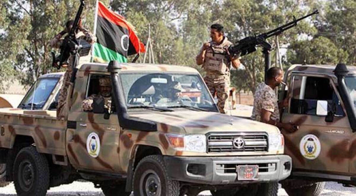 القيادة العامة للجيش الليبي تعلن وقف إطلاق النار