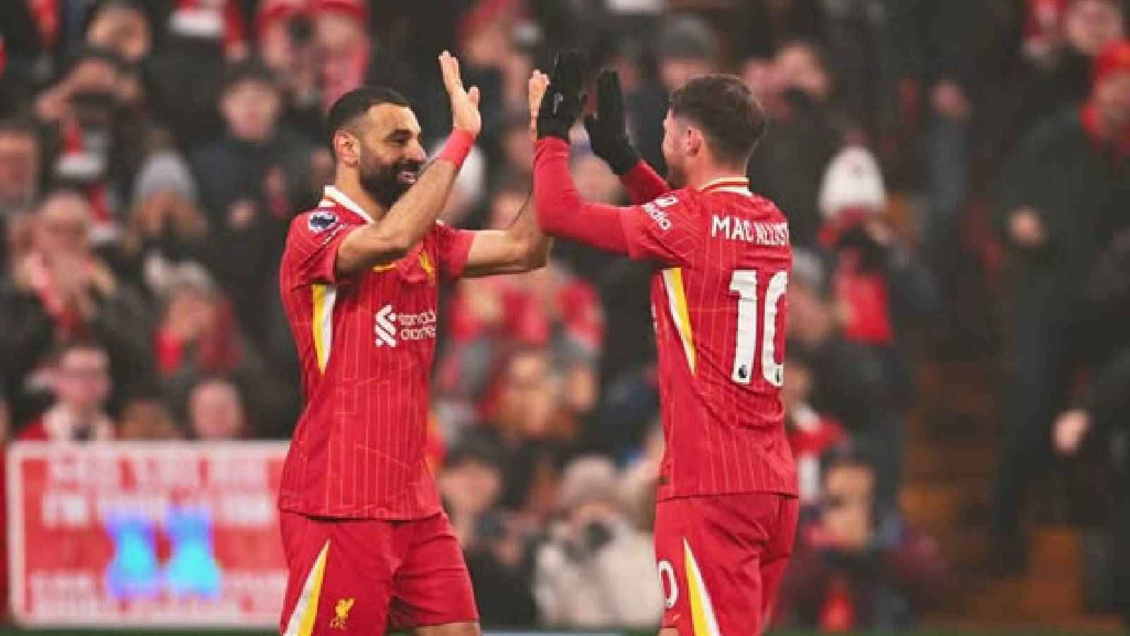 وحش ليفربول الذي يحدد المعايير.. ماك أليستر يكشف فشله في تقليد محمد صلاح