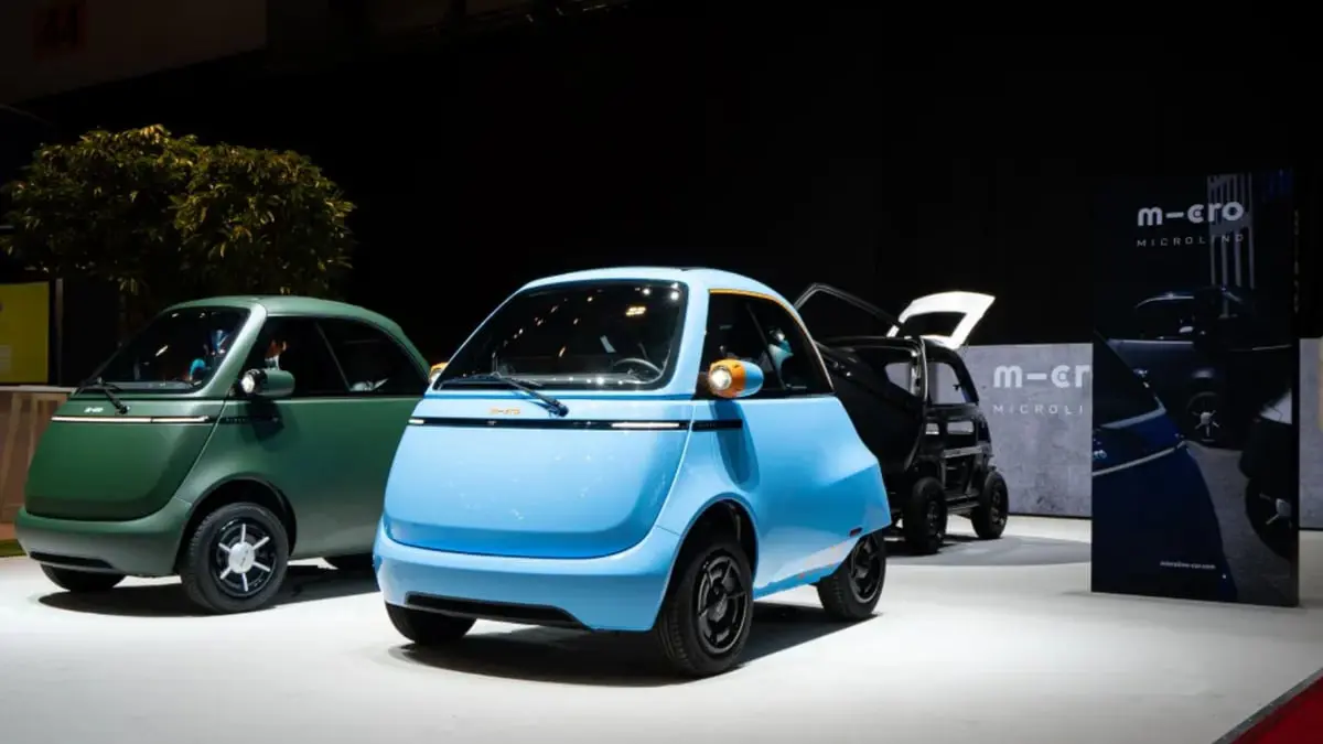 "مايكرولينو لايت".. سيارة لمحبي "السكوتر" الكهربائي (فيديو إرم)