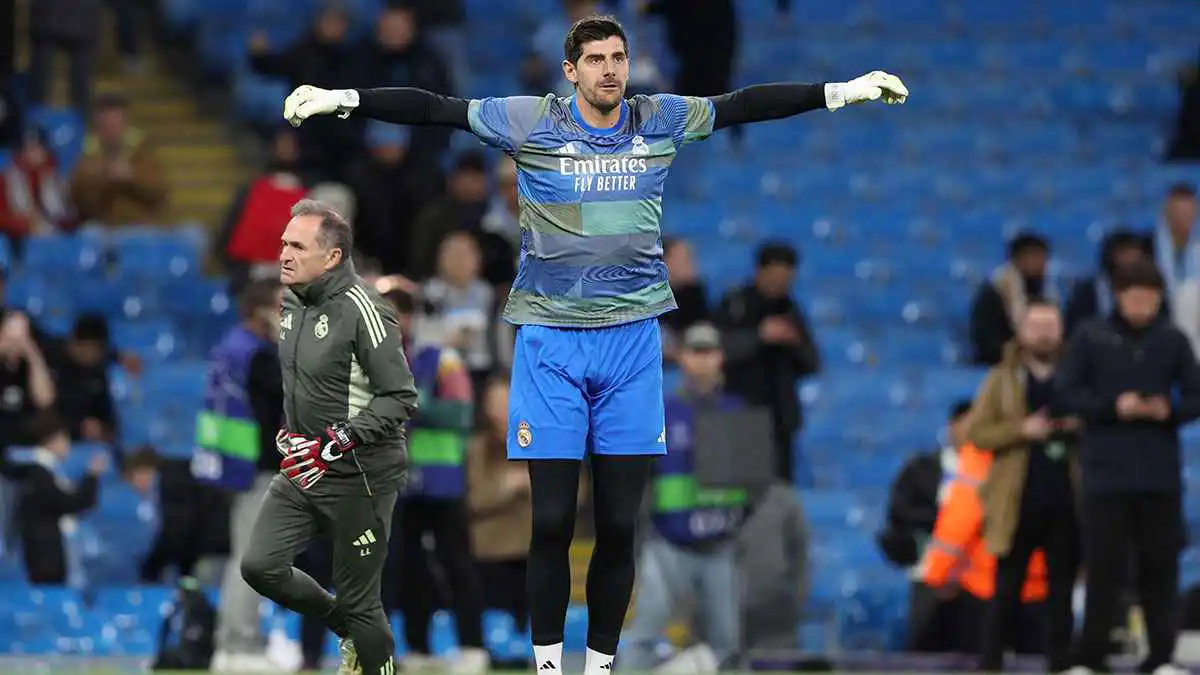 كورتوا يرعب ريال مدريد قبل مواجهة بايرن ميونخ